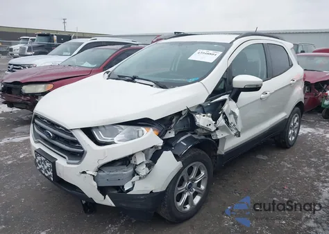 2018 Ford Ecosport Se из США, поврежденный, VIN MAJ3P1TE6JC218049